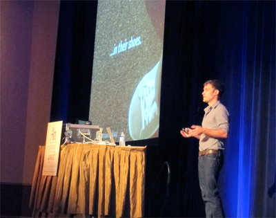 Scott Jehl presenting at An Event Apart Boston
2012