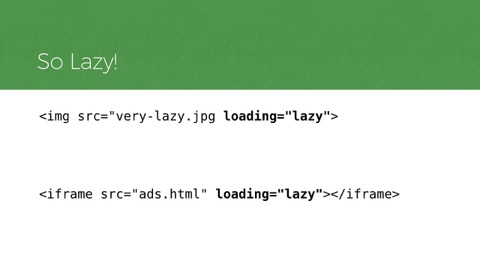 markup example showing img element with loading=lazy attribute